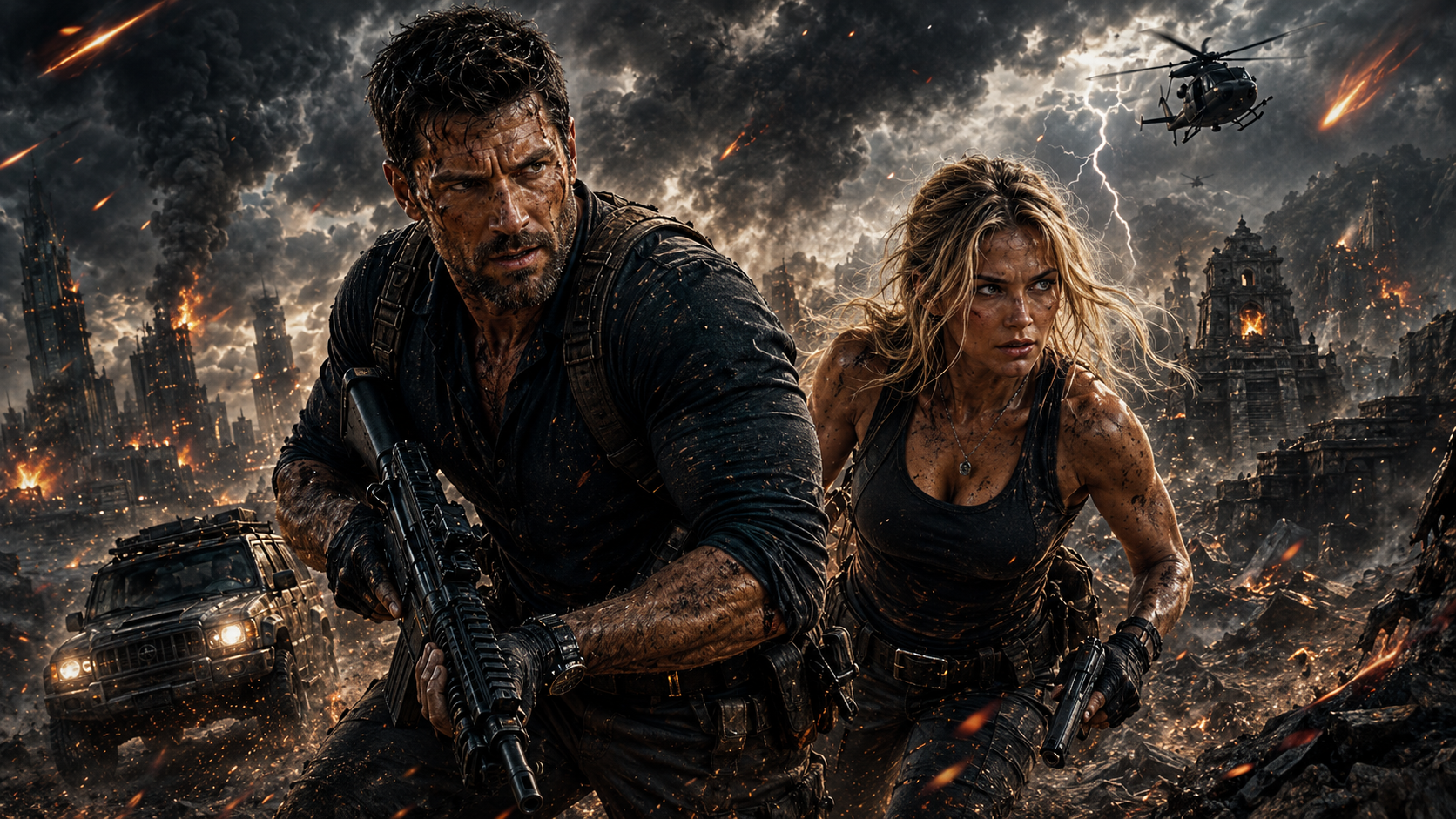 Cinematic action film campaign preview